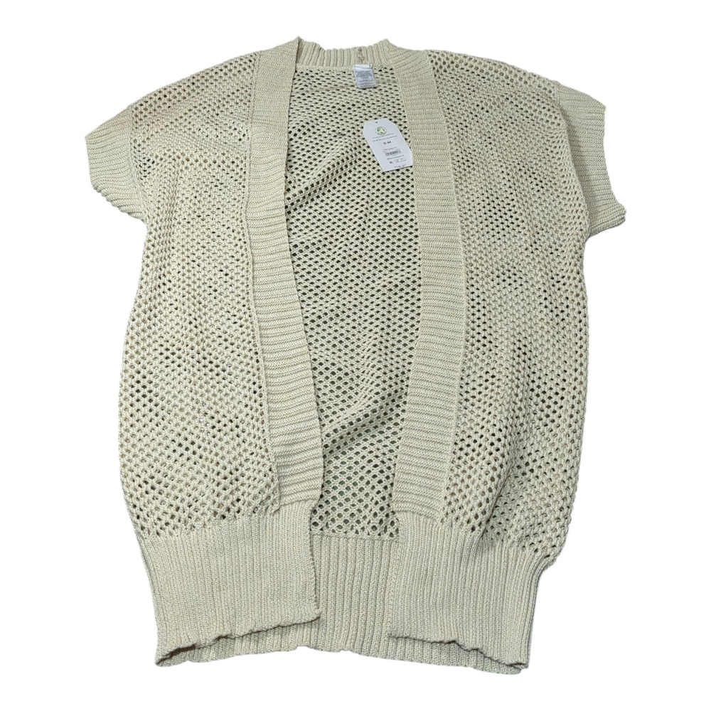 Time & Tru - Cardigan - Tan/Beige - Size S-M -  Lace Style - New with Tags